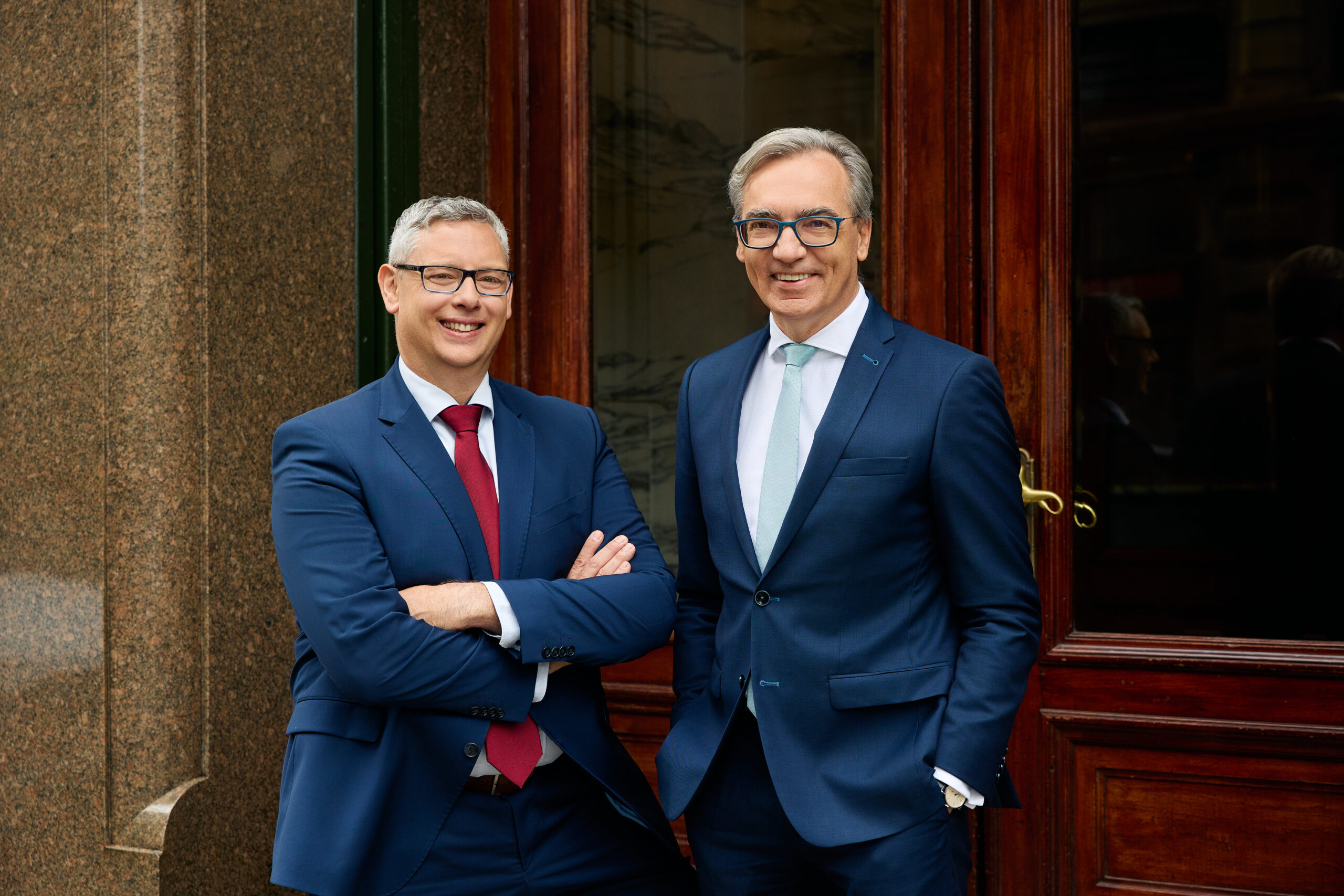 Portrait Geschäftsführer Engel und Mansel